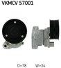 INTINZATOR CUREA DISTRIBUTIE SKF VKMCV 57001 - Compatibil cu DAF