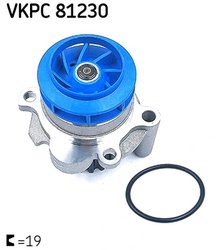 POMPA DE APA SKF VKPC 81230 - Compatibil cu AUDI, DODGE, FORD, JEEP, MITSUBISHI, SEAT, SKODA, VW
