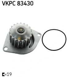 POMPA DE APA SKF VKPC 83430 - Compatibil cu CITROEN, PEUGEOT
