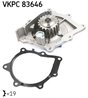 Pompa de apa SKF VKPC 83646
