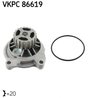 POMPA DE APA SKF VKPC 86619 - Compatibil cu AUDI, VW
