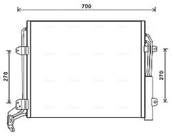 Radiator climatizare Ava Quality Cooling VNA5324D