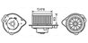 VENTILATOR HABITACLU AVA QUALITY COOLING VO8174 - Compatibil cu VOLVO