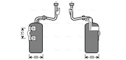 USCATOR AER CONDITIONAT AVA QUALITY COOLING VOD165 - Compatibil cu VOLVO