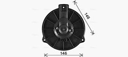Ventilator habitaclu Ava Quality Cooling VO8306