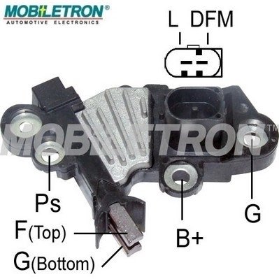 REGULATOR ALTERNATOR MOBILETRON VR-B026 - Compatibil cu CITROEN, FIAT, FORD, PEUGEOT