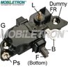 REGULATOR ALTERNATOR MOBILETRON VR-B252 - Compatibil cu FIAT, MERCEDES-BENZ, OPEL, VAUXHALL