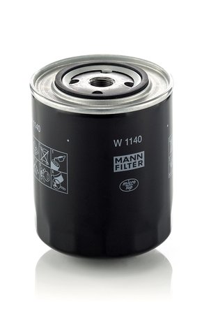FILTRU ULEI MANN-FILTER W 1140 - Compatibil cu CASE IH, CLAAS, EBRO, FIAT, IVECO, NEW HOLLAND, SAME, VAUXHALL