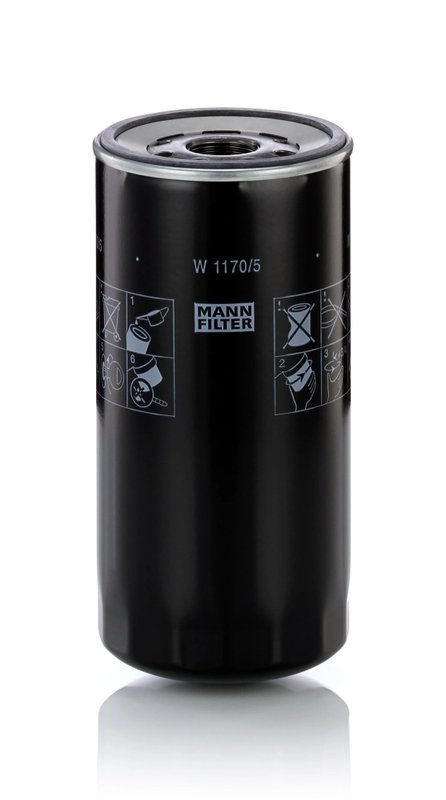 FILTRU ULEI MANN-FILTER W 1170/5 - Piesa auto compatibila cu mai multe marci
