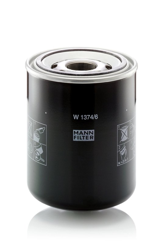 FILTRU ULEI MANN-FILTER W 1374/6 - Compatibil cu DEUTZ-FAHR