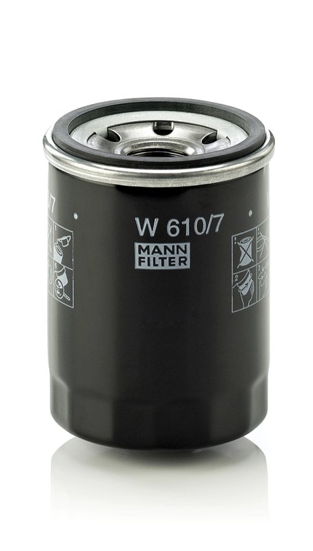 FILTRU ULEI MANN-FILTER W 610/7 - Compatibil cu HYUNDAI, INOKOM