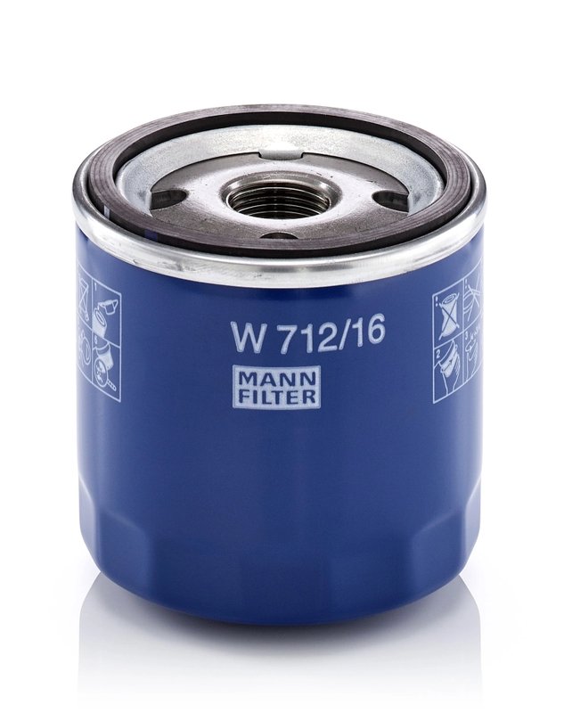 FILTRU ULEI MANN-FILTER W 712/16 - Compatibil cu ALFA ROMEO, FIAT, LANCIA