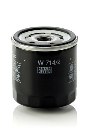 FILTRU ULEI MANN-FILTER W 714/2 - Compatibil cu ALFA ROMEO, AUTOBIANCHI, FIAT, FSO, INNOCENTI, LANCIA, SEAT, ZASTAVA