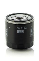 FILTRU ULEI MANN-FILTER W 714/3 - Compatibil cu ALFA ROMEO, AUTOBIANCHI, FIAT, INNOCENTI, LANCIA, MASERATI, MOSKVICH, YUGO, ZAST