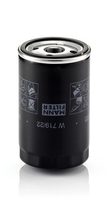 FILTRU ULEI MANN-FILTER W 719/22 - Compatibil cu PORSCHE