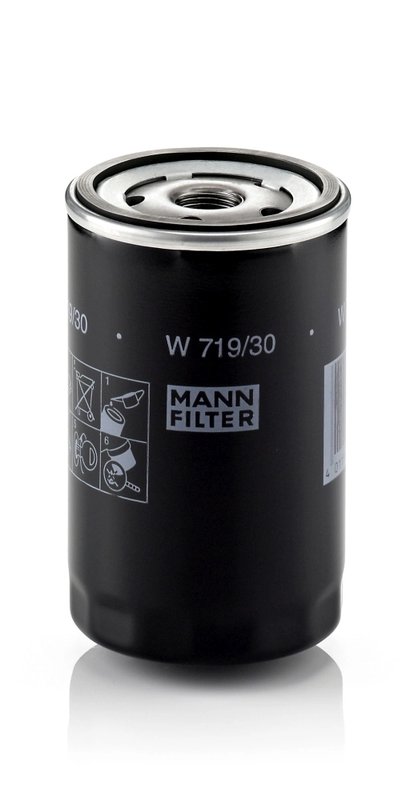 FILTRU ULEI MANN-FILTER W 719/30 - Compatibil cu AUDI, AUDI (FAW), SEAT, SKODA, VW, VW (FAW), VW (SVW)