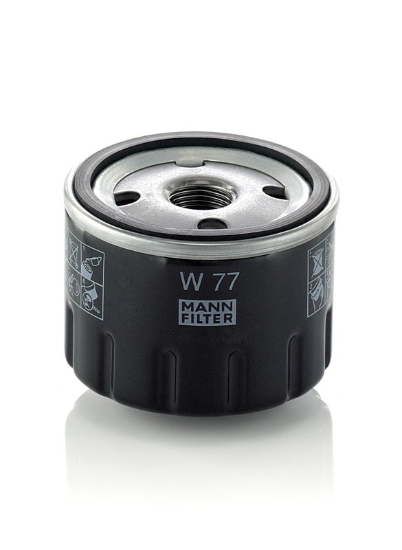 FILTRU ULEI MANN-FILTER W 77 - Compatibil cu ALPINE, FIAT, MASERATI, RENAULT