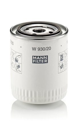 FILTRU ULEI MANN-FILTER W 930/20 - Compatibil cu CARBODIES, CHRYSLER, FORD, FORD AUSTRALIA, GAZ, LAND ROVER, LDV, MORGAN, ROVER,