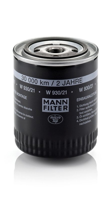 FILTRU ULEI MANN-FILTER W 930/21 - Compatibil cu AUDI, AUDI (FAW), SKODA, VW