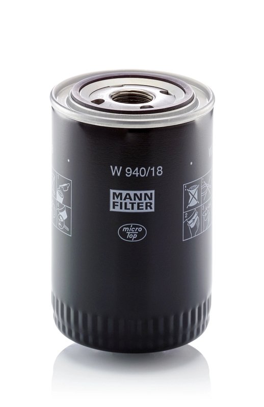 FILTRU ULEI MANN-FILTER W 940/18 - Compatibil cu AGRALE, DEUTZ-FAHR, FORD, PUMA, VW