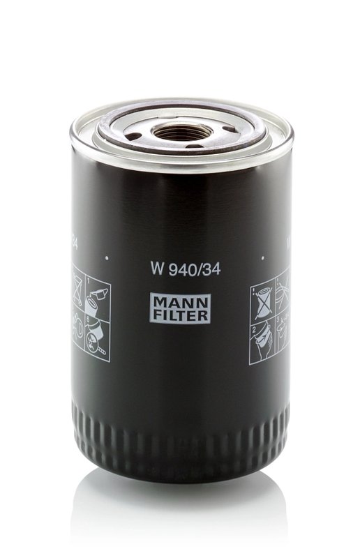 FILTRU ULEI MANN-FILTER W 940/34 - Compatibil cu FORD, FORD USA, INTERNATIONAL HARV.