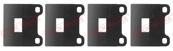 Folie antizgomot, placute de frana (suport) QUICK BRAKE W121