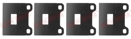 Folie antizgomot, placute de frana (suport) QUICK BRAKE W121