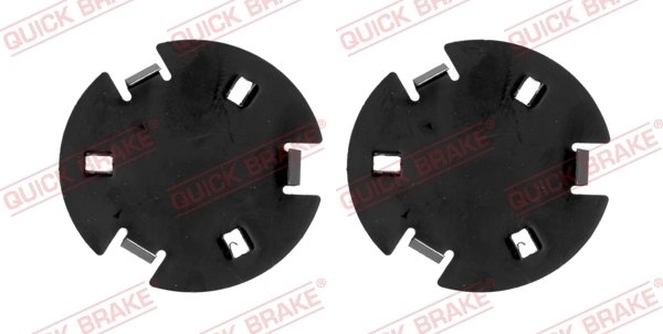 Folie antizgomot, placute de frana (suport) QUICK BRAKE W124