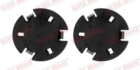 Folie antizgomot, placute de frana (suport) QUICK BRAKE W124