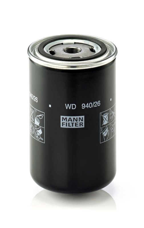 FILTRU ULEI MANN-FILTER WD 940/26 - Piesa auto compatibila cu mai multe marci
