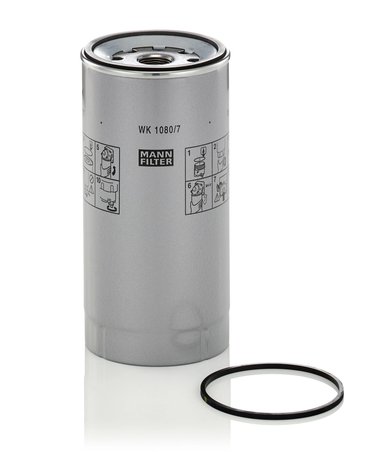 FILTRU COMBUSTIBIL MANN-FILTER WK 1080/7 X - Compatibil cu FORD, MERCEDES-BENZ, NEOPLAN, SETRA, TERBERG-BENSCHOP, VOLVO