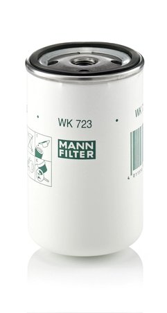 FILTRU COMBUSTIBIL MANN-FILTER WK 723 - Compatibil cu AGCO ALLIS, ASKAM, DAF, DEUTZ-FAHR, FENDT, FIAT, FODEN TRUCKS, FORD, GAZ, 