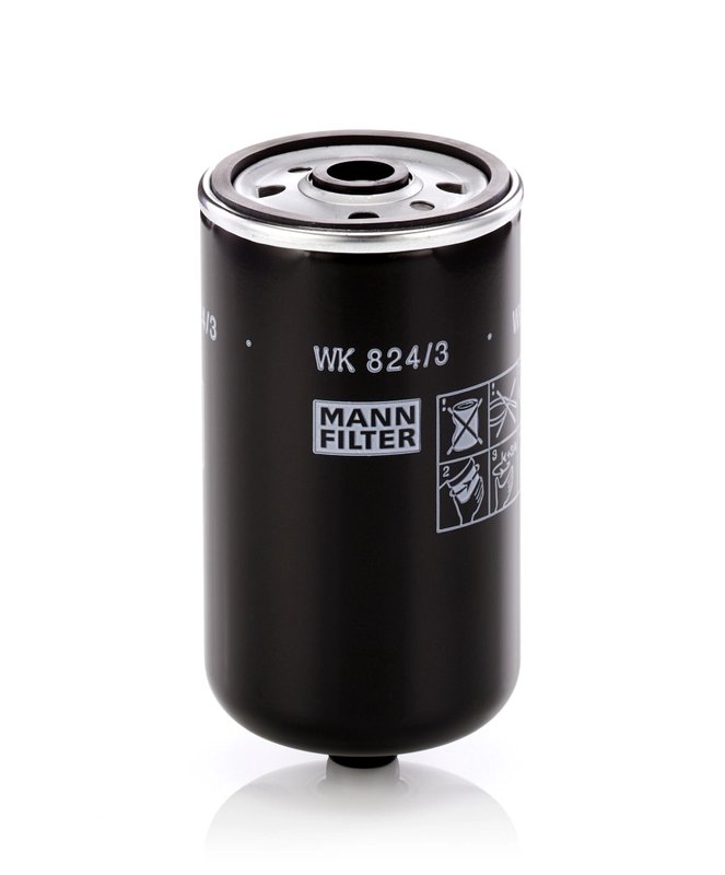 FILTRU COMBUSTIBIL MANN-FILTER WK 824/3 - Compatibil cu HYUNDAI, KIA