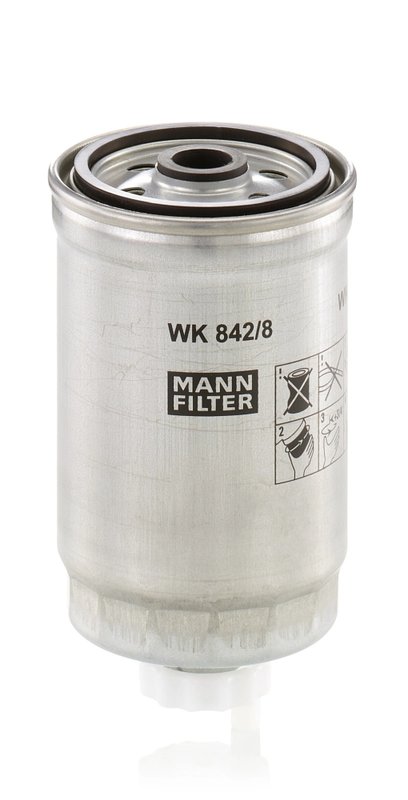 FILTRU COMBUSTIBIL MANN-FILTER WK 842/8 - Compatibil cu CITROEN, FIAT, LANCIA, PEUGEOT