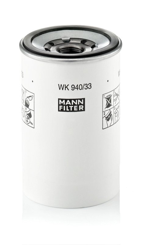 FILTRU COMBUSTIBIL MANN-FILTER WK 940/33 X - Compatibil cu CASE IH, PLAXTON, RENAULT TRUCKS, VOLVO