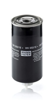 FILTRU COMBUSTIBIL MANN-FILTER WK 950/16 X - Compatibil cu ERF, JOHN DEERE