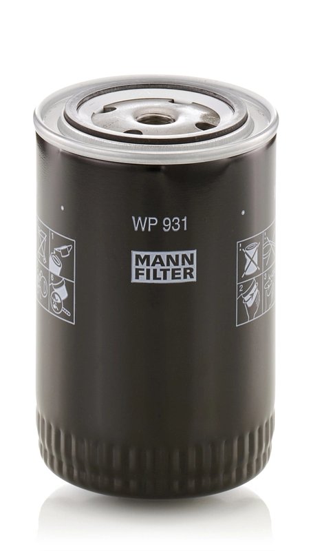 FILTRU ULEI MANN-FILTER WP 931 - Compatibil cu FIAT, FSO