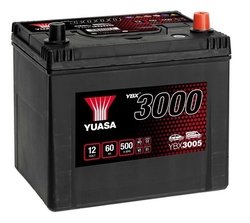 BATERIE DE PORNIRE YUASA YBX3005 - Compatibil cu ACURA, APOLLO, ASIA MOTORS, BRILLIANCE, CHANGAN, CITROEN, DAEWOO, DAIHATSU, EMG