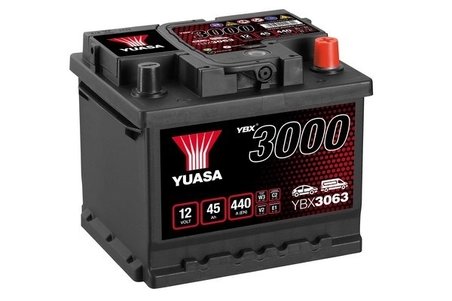 BATERIE DE PORNIRE YUASA YBX3063 - Compatibil cu ALFA ROMEO, ANADOL, AUDI, AUSTIN, BEDFORD, BMW, CHEVROLET, CITROEN, DACIA, DAEW