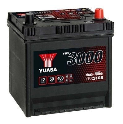 BATERIE DE PORNIRE YUASA YBX3108 - Compatibil cu DAEWOO, HYUNDAI, KIA, MAZDA, NISSAN, SAO, SUBARU, TOYOTA