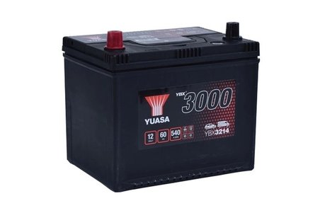 BATERIE DE PORNIRE YUASA YBX3214 - Compatibil cu CHEVROLET, DAEWOO, DODGE, FIAT, HYUNDAI, JEEP, KIA, SSANGYONG