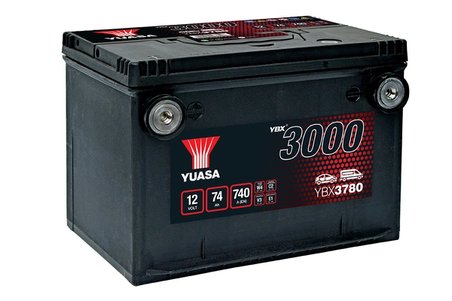 BATERIE DE PORNIRE YUASA YBX3780 - Compatibil cu BUICK, CADILLAC, CHEVROLET, DFSK, DODGE, GMC, HUMMER, OLDSMOBILE, PONTIAC, SAAB