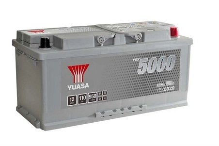 BATERIE DE PORNIRE YUASA YBX5020 - Compatibil cu ALPINA, AUDI, BMW, CITROEN, DFSK, FIAT, HYUNDAI, INFINITI, IVECO, KIA, LAND ROV