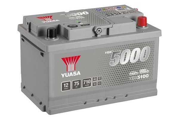 BATERIE DE PORNIRE YUASA YBX5100 - Compatibil cu ALFA ROMEO, AUDI, AUSTIN, BEDFORD, BENTLEY, BMW, CHEVROLET, DAIMLER, FERRARI, F