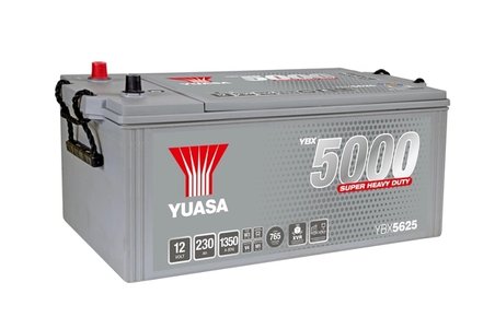 BATERIE DE PORNIRE YUASA YBX5625 - Compatibil cu BMC, BREDAMENARINIBUS, DAF, FIAT, IVECO, MAN, MERCEDES-BENZ, NEOPLAN, RENAULT T
