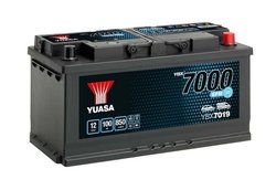 BATERIE DE PORNIRE YUASA YBX7019 - Compatibil cu ALFA ROMEO, AUDI, FIAT, KIA, MASERATI, RENAULT