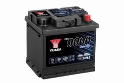 BATERIE DE PORNIRE YUASA YBX9012 - Compatibil cu BMW, CHEVROLET, FIAT, FISKER, FORD, HYUNDAI, KIA, MINI, OPEL, RENAULT, SUZUKI, 