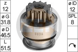CUPLAJ UNISENS ELECTROMOTOR ERA ZN0806 - Compatibil cu CITROEN, DACIA, FIAT, NISSAN, PEUGEOT, RENAULT, TOYOTA