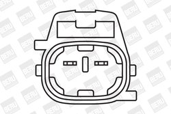 Bobina de inductie BorgWarner (BERU) ZS396