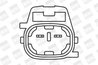 Bobina de inductie BorgWarner (BERU) ZS396